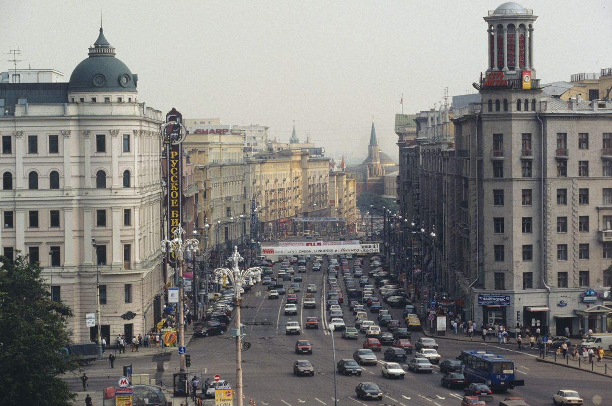 Тверская улица в Москве