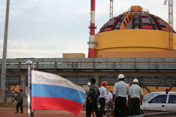 Строительство двух энергоблоков на АЭС Куданкулам в Индии