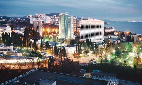 Мерцающее очарование Сочи в 2011 году