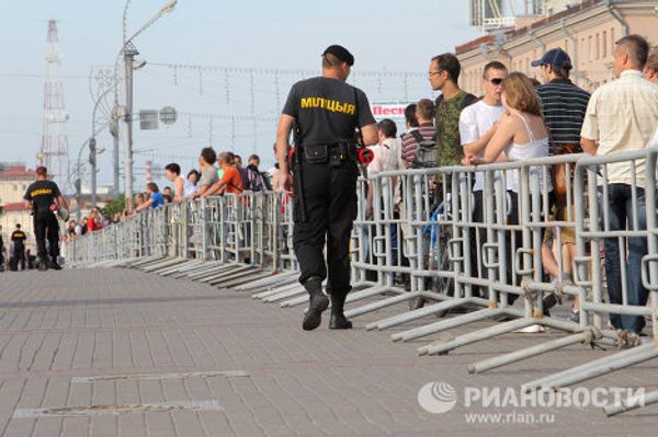 Несанкционированная акция протеста прошла в Минске