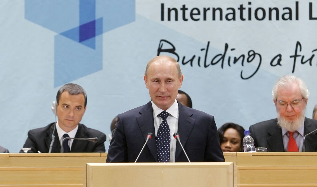 Рабочий визит премьер-министра РФ В.Путина в Швейцарию