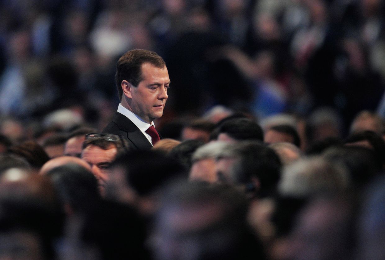 Дмитрий Медведев открывает XV Петербургский международный экономический форум