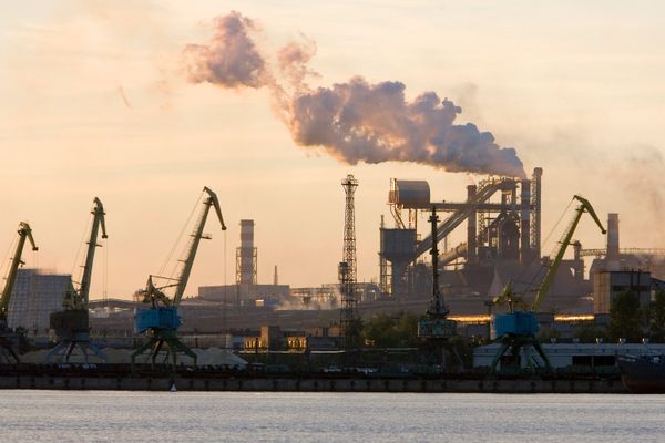 Портовая зона ОАО Северсталь