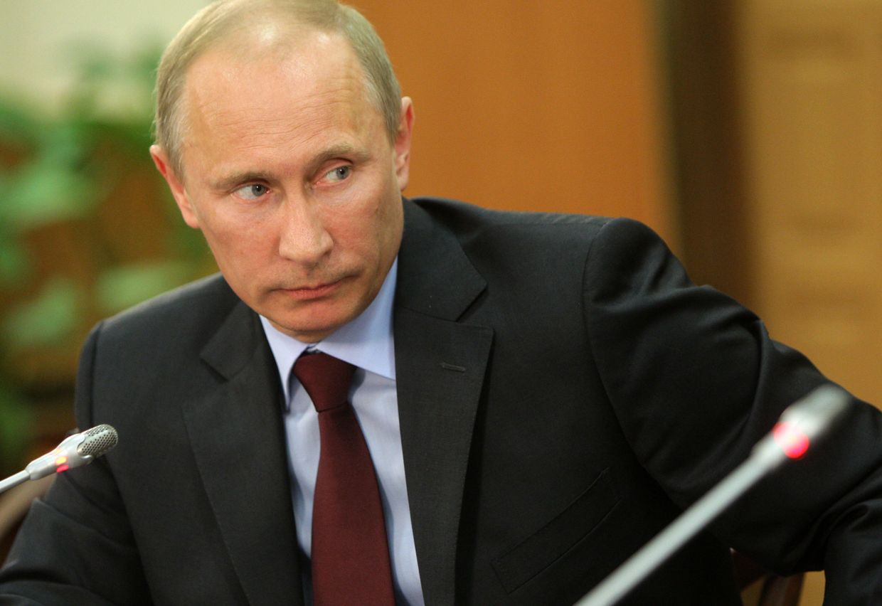 Встреча премьер-министр РФ Владимира Путина с членами президиума Союза транспортников России
