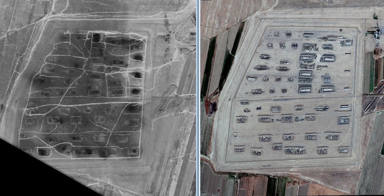 Склад боеприпасов близ г. Абадан, Туркмения