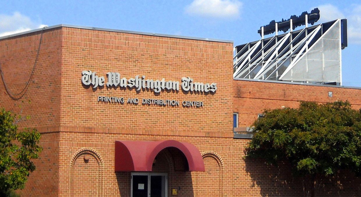 газета Washington Times 