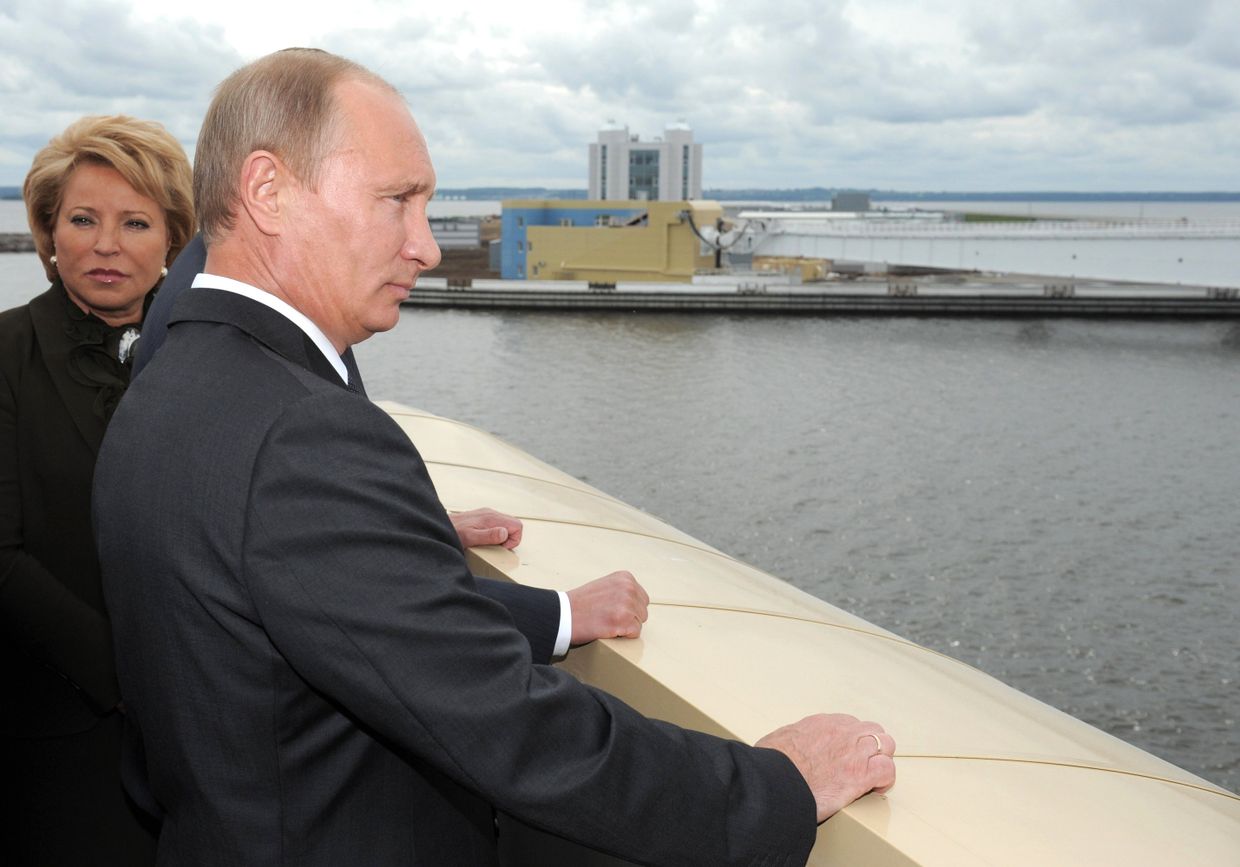Рабочая поездка Владимира Путина в Санкт-Петербург