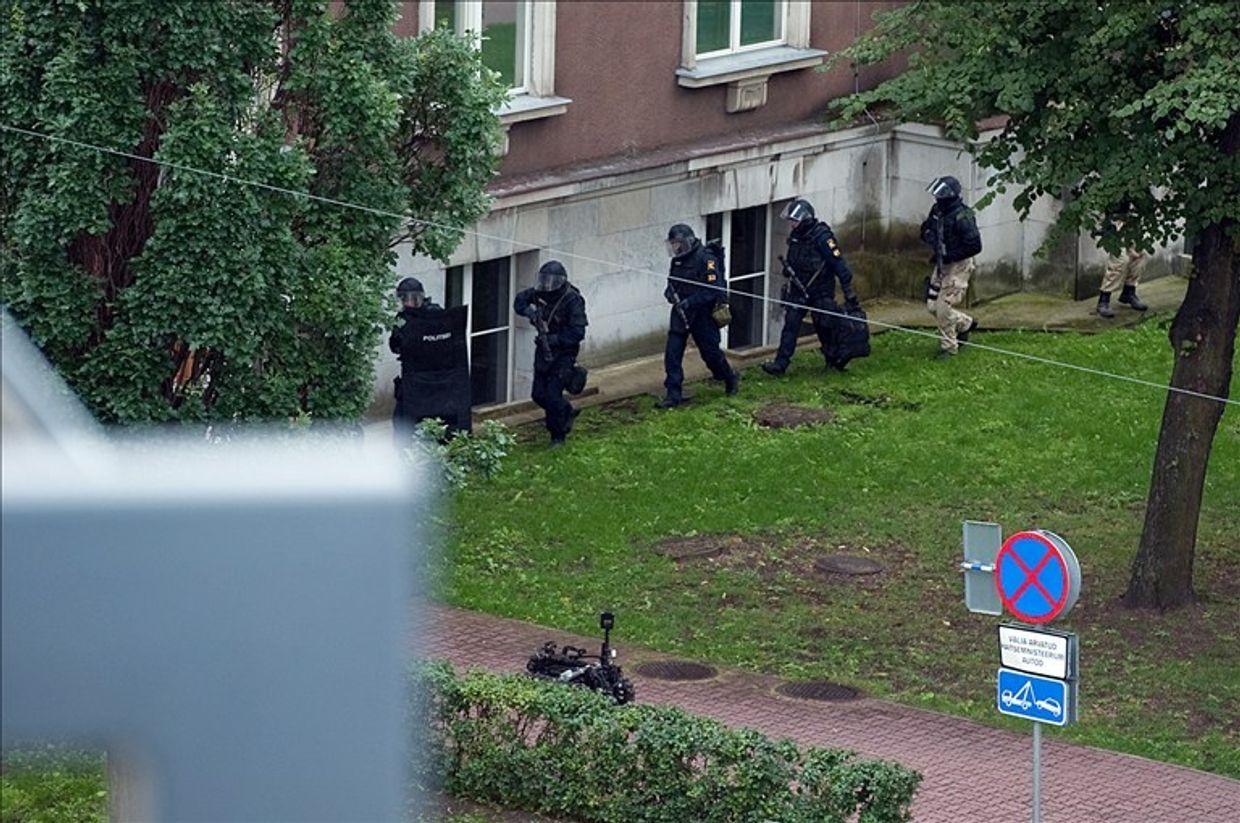 перестрелка в Минобороны Эстонии
