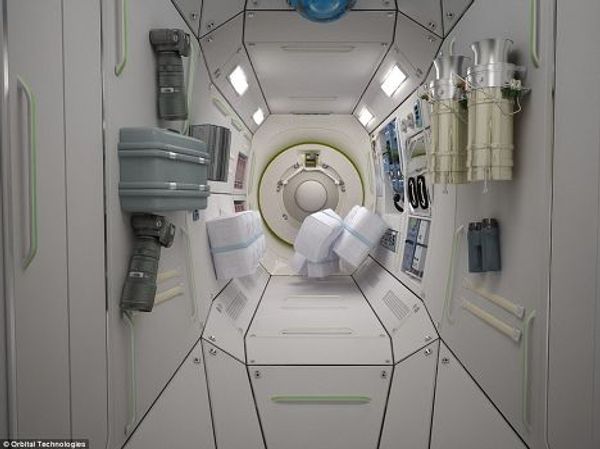 Orbital Technologies объявила а планах строительства космического отеля, который может быть открыт к 2016 году