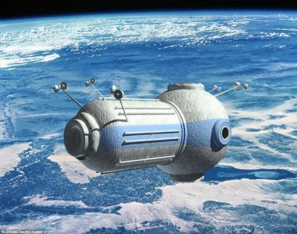 Orbital Technologies объявила а планах строительства космического отеля, который может быть открыт к 2016 году