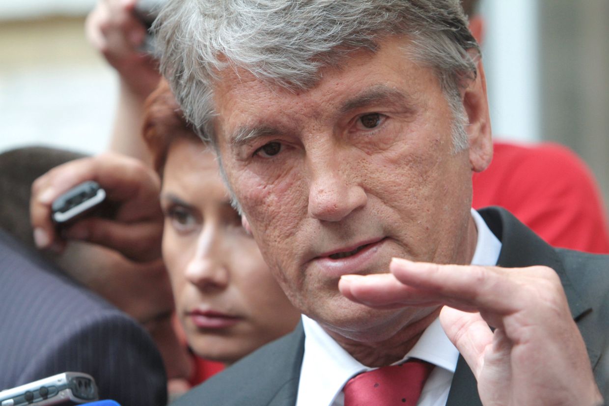 Экс-президент Украины В.Ющенко дал показания в качестве свидетеля по газовому делу Ю.Тимошенко