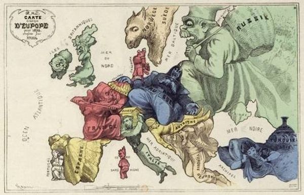 Сатирический карты европы