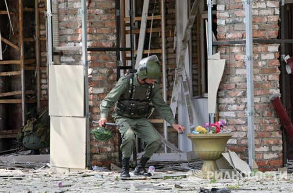 Взрывы в Грозном