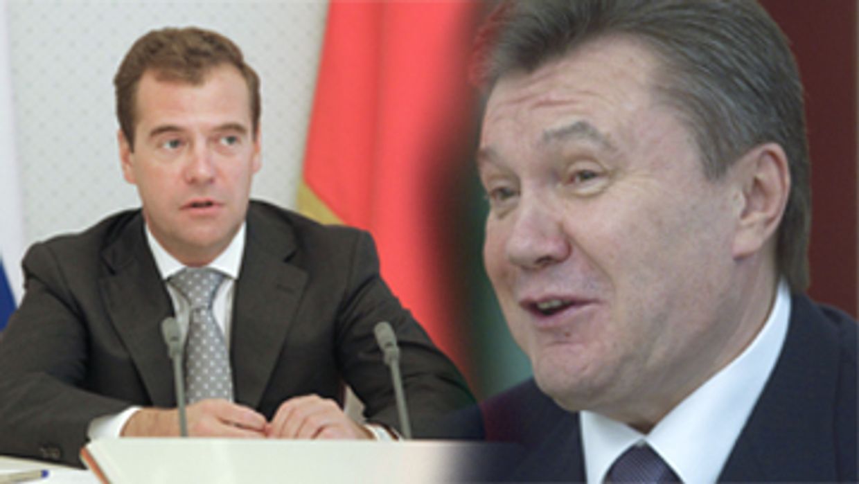 Медведев против Януковича