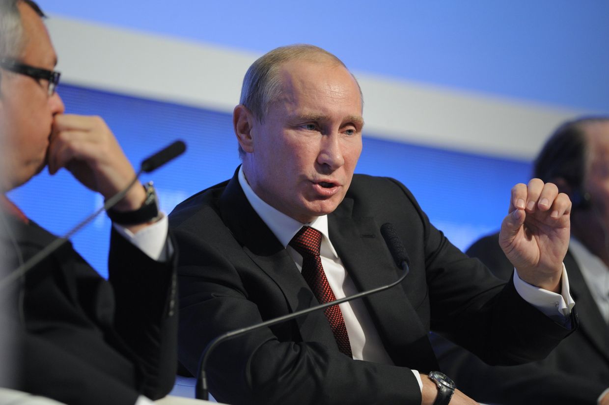 Премьер-министр РФ В.Путин 