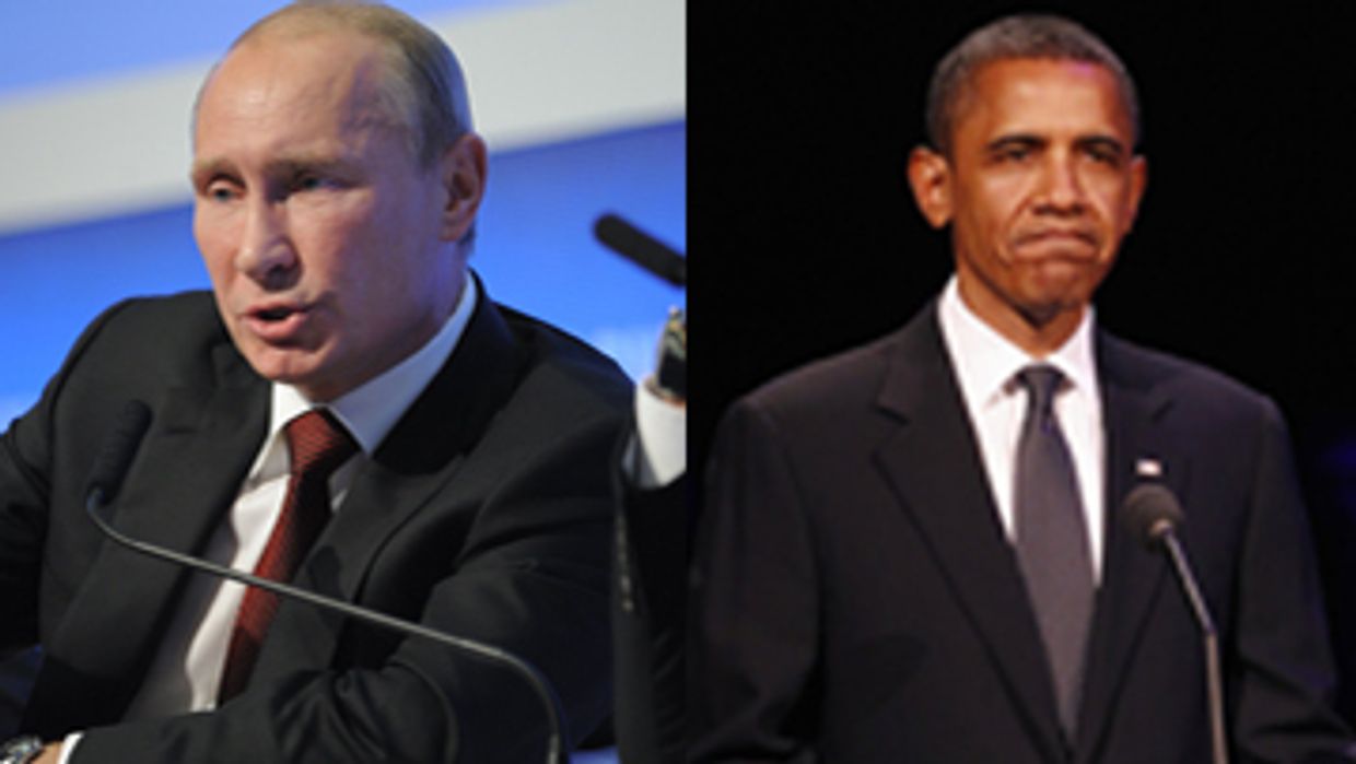 Обама и Путин
