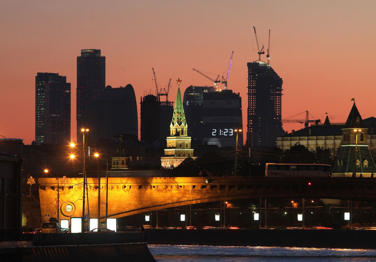Вид на Московский международный деловой центр Москва-Сити