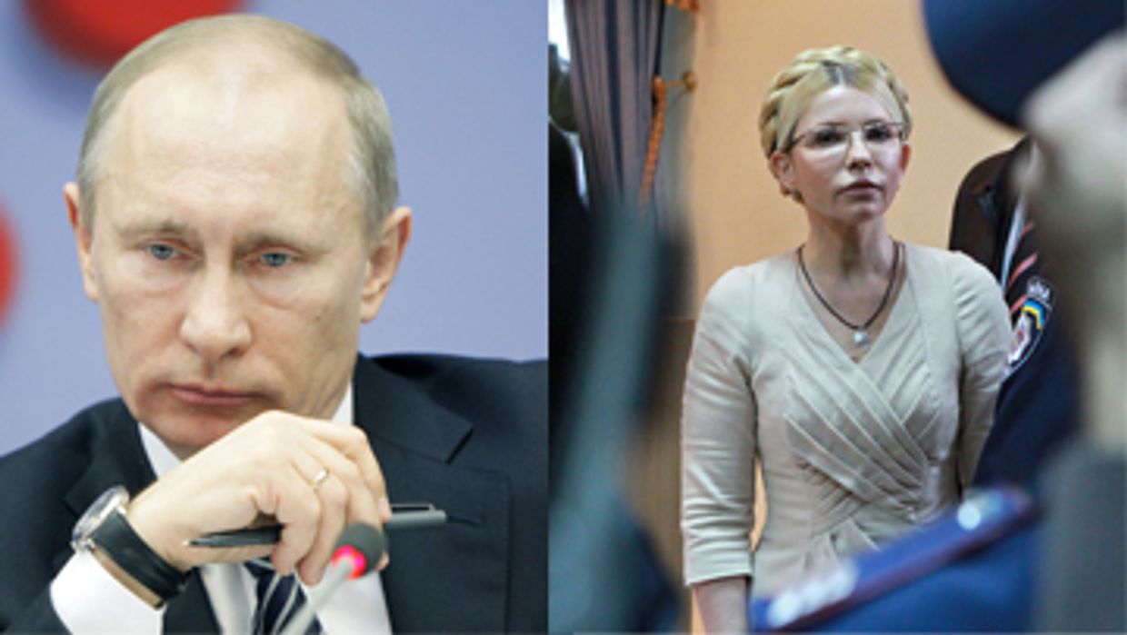 Путин и Тимошенко