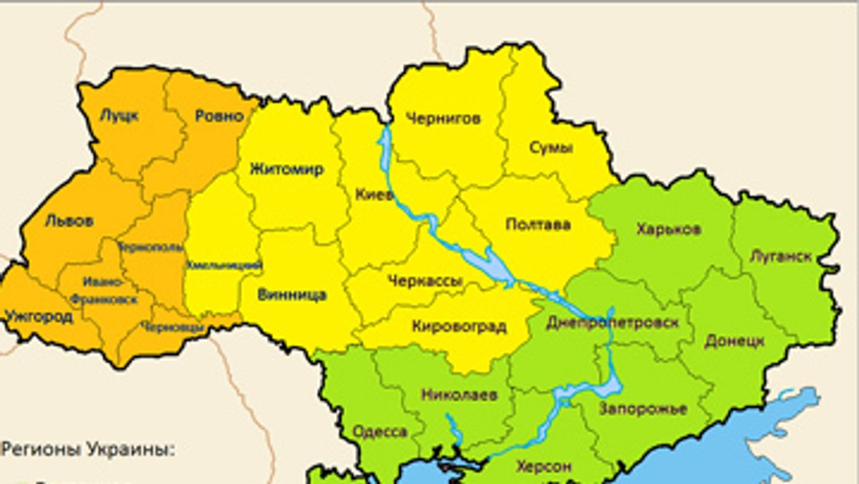 Украина карта
