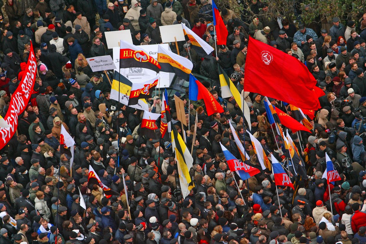 Шествие и митинг в рамках акции Русский марш