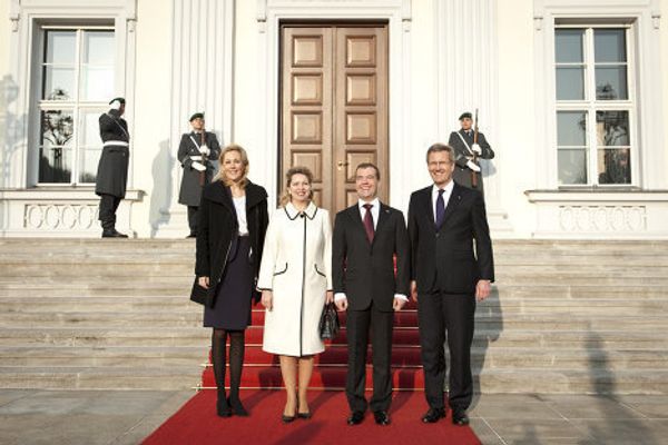 Визит Дмитрия Медведева в Германию