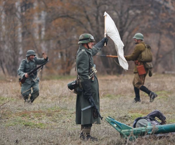 Военно-историческая реконструкция эпизода Сталинградской битвы