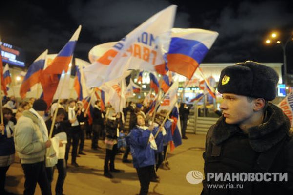 Ситуация на Триумфальной площади в Москве