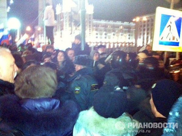 Ситуация на Триумфальной площади