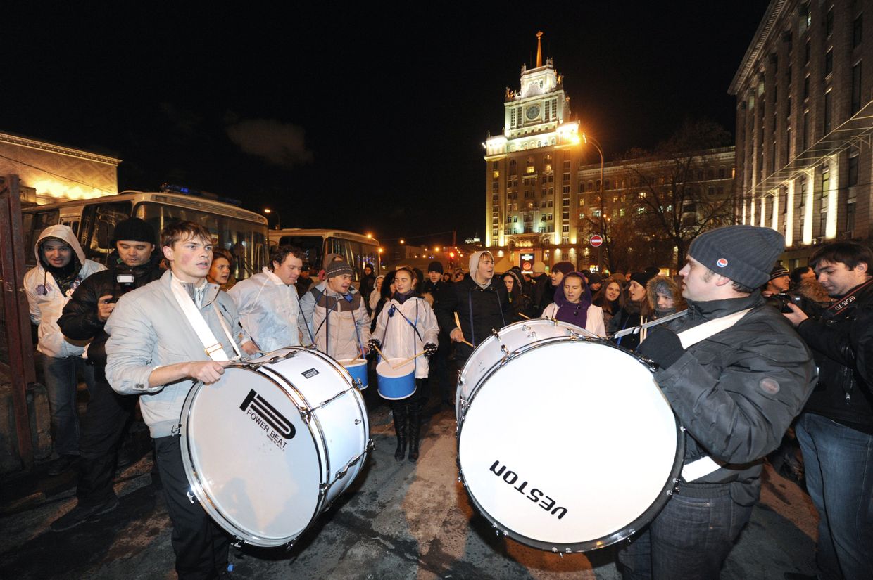 Ситуация на Триумфальной площади в Москве