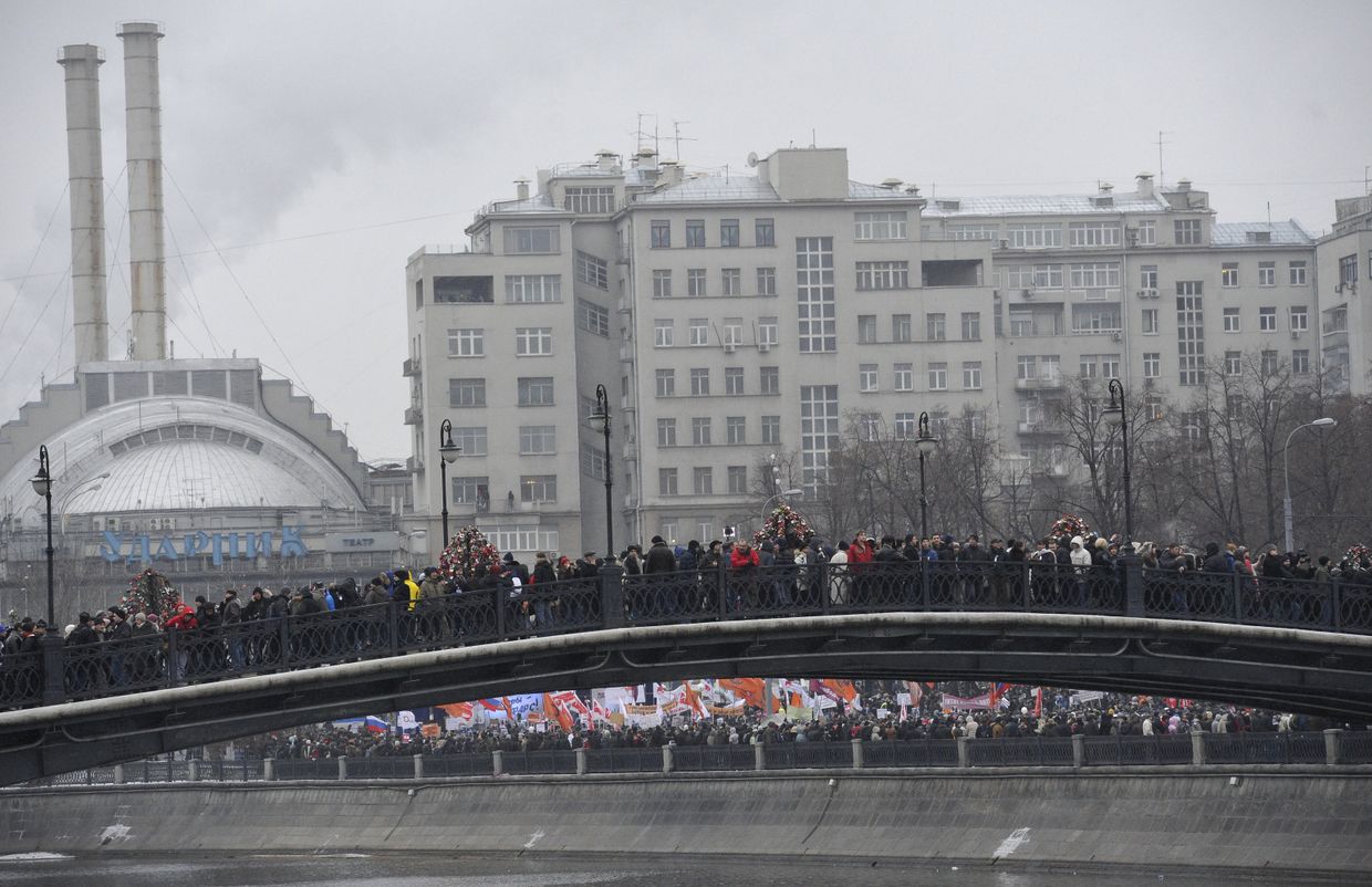 Митинг За честные выборы на Болотной площади