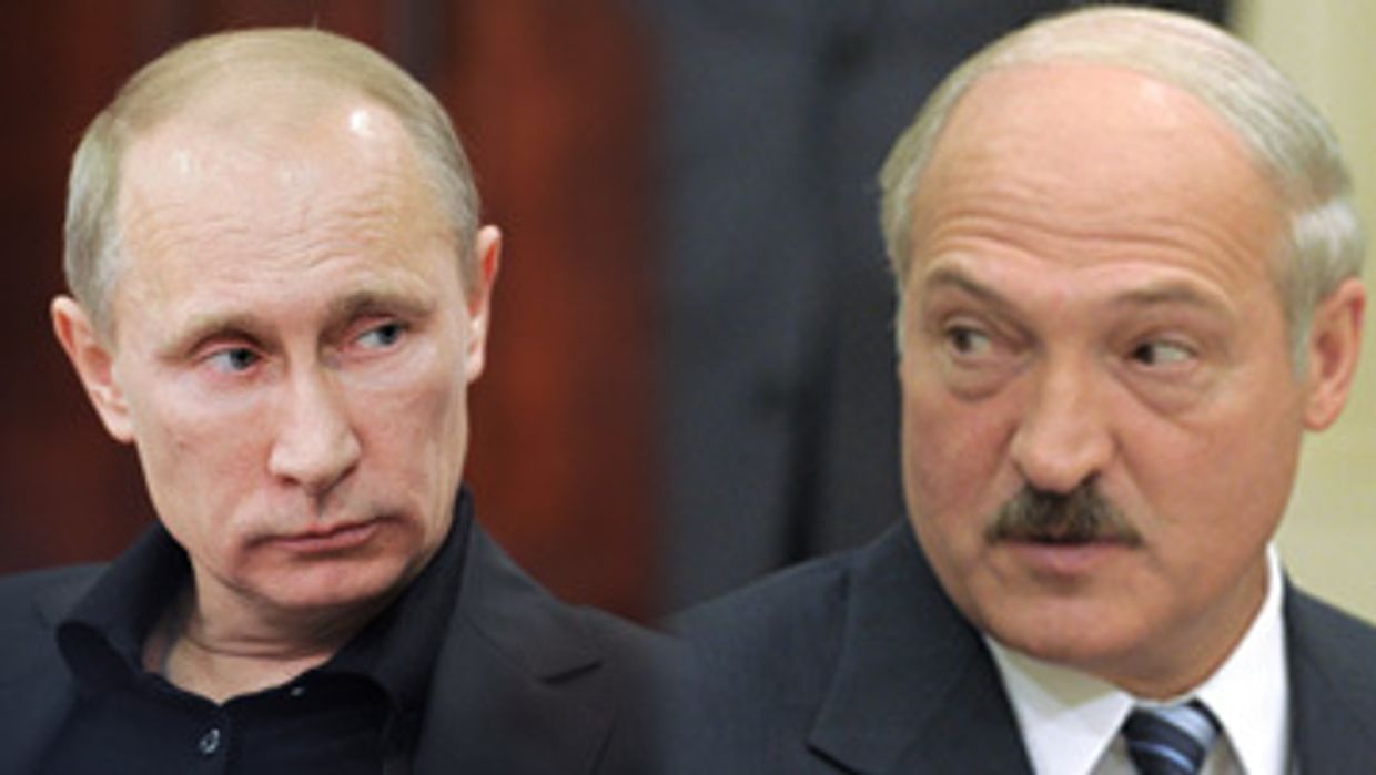 Путин и Лукашенко