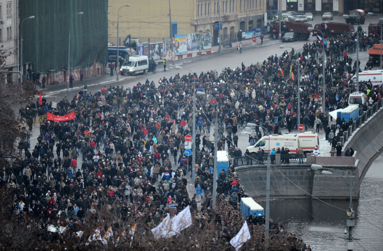 Митинг За честные выборы на Болотной площади