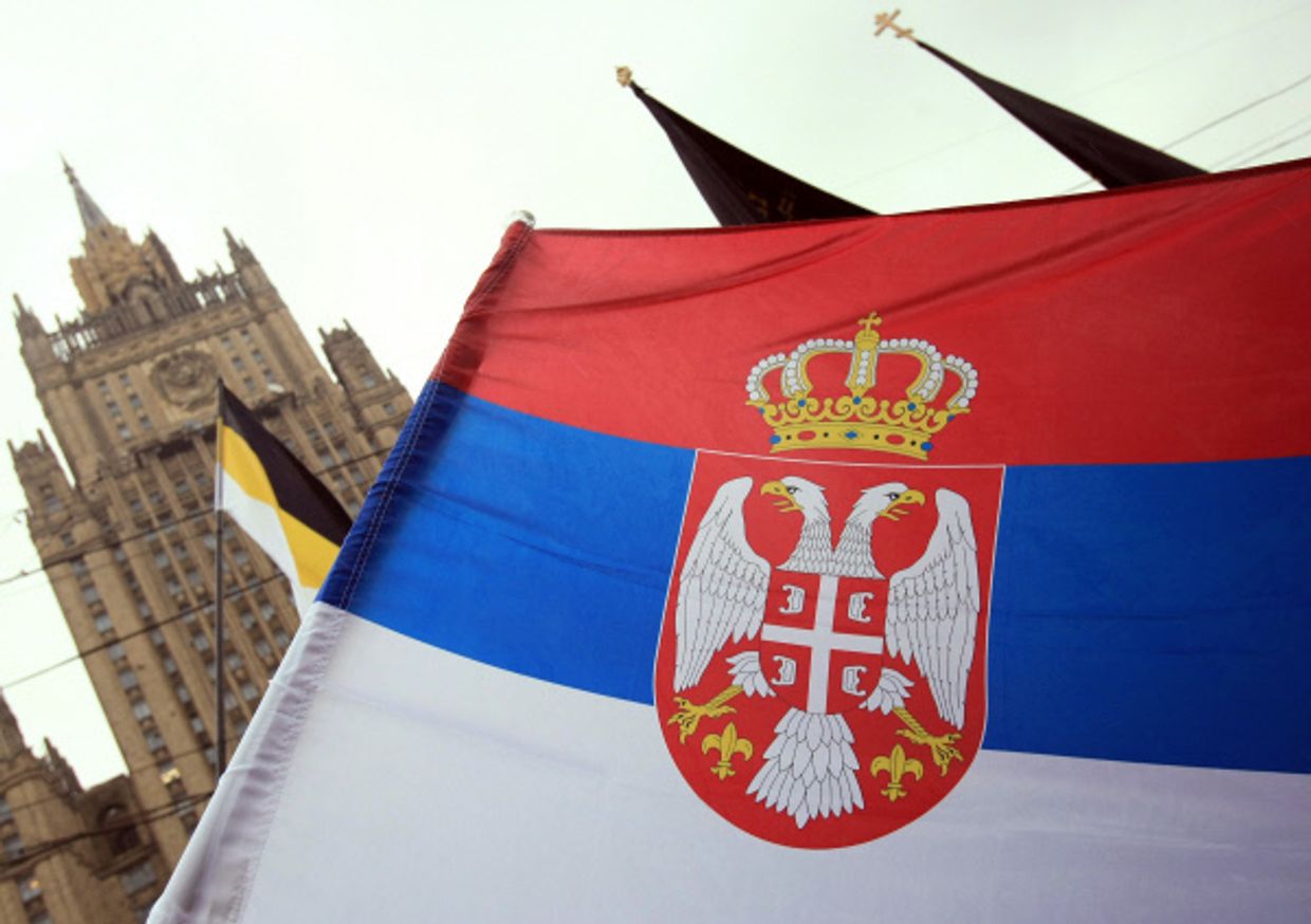 Флаг Сербии