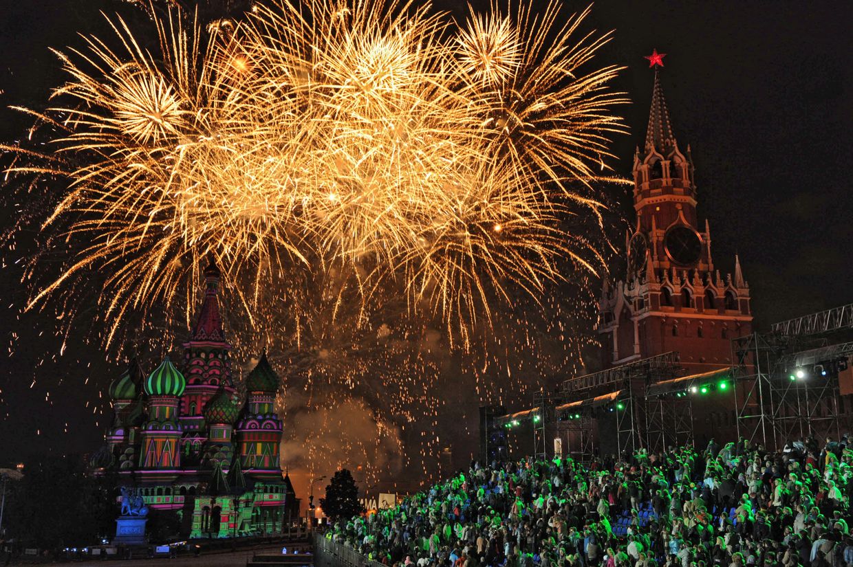 Церемония закрытия фестиваля Спасская башня 2011