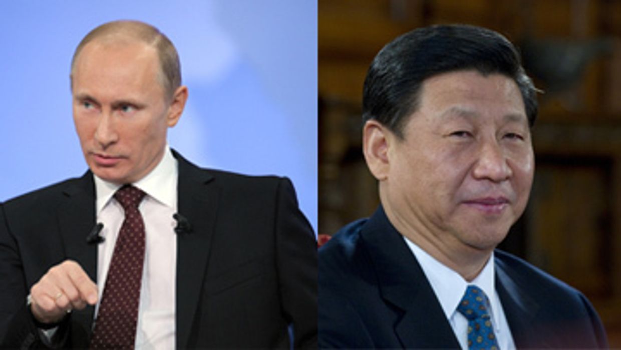 Владимир Путин и Си Цзиньпин
