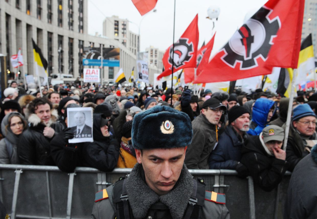 Митинг оппозиции За честные выборы в Москве