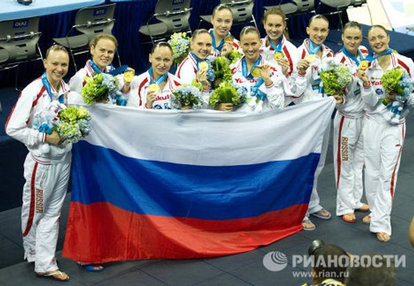 Российские синхронистки