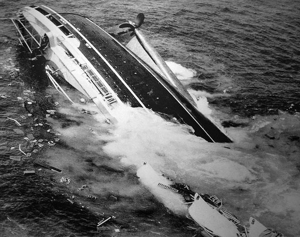 Итальянский лайнер Andrea Doria