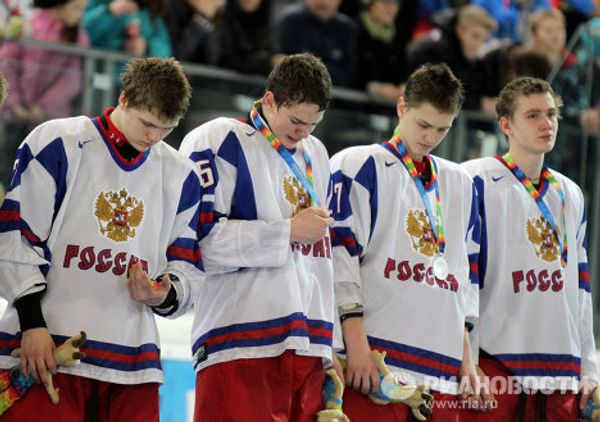 Хоккеисты сборной России