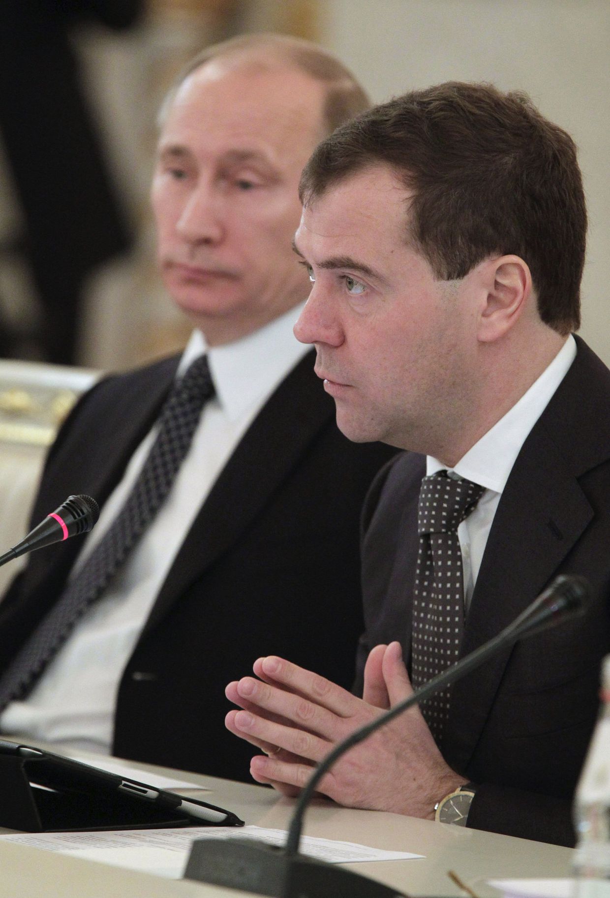 Д.Медведев и В.Путин Д.Медведев и В.Путин