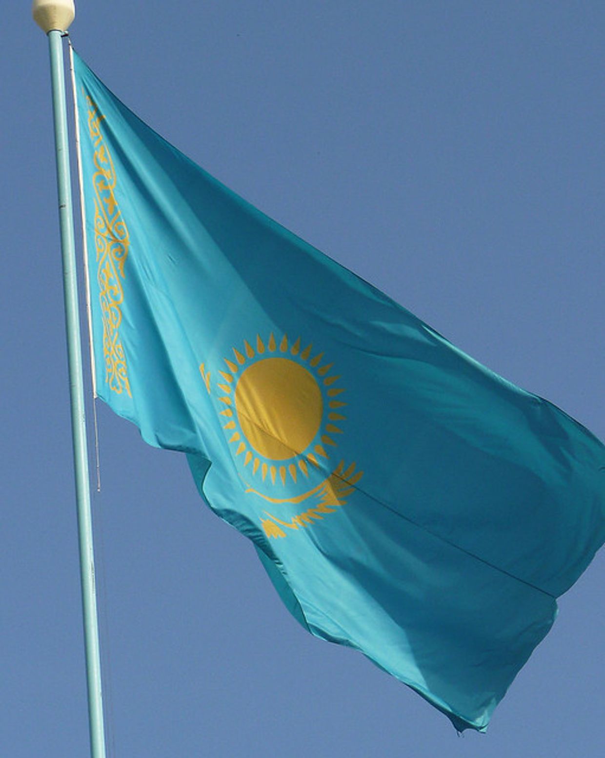Флаг Казахстана