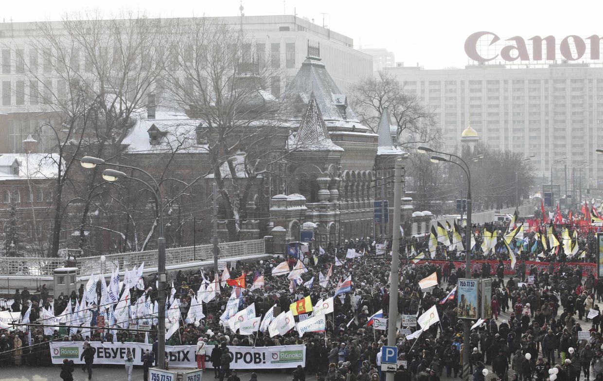 Митинг «За честные выборы» в Москве