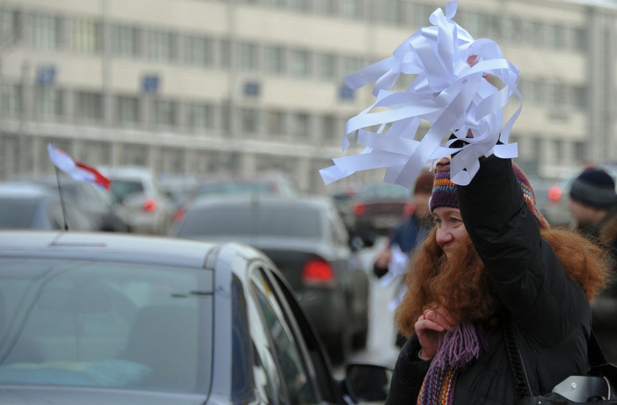Автопробег Белая улица