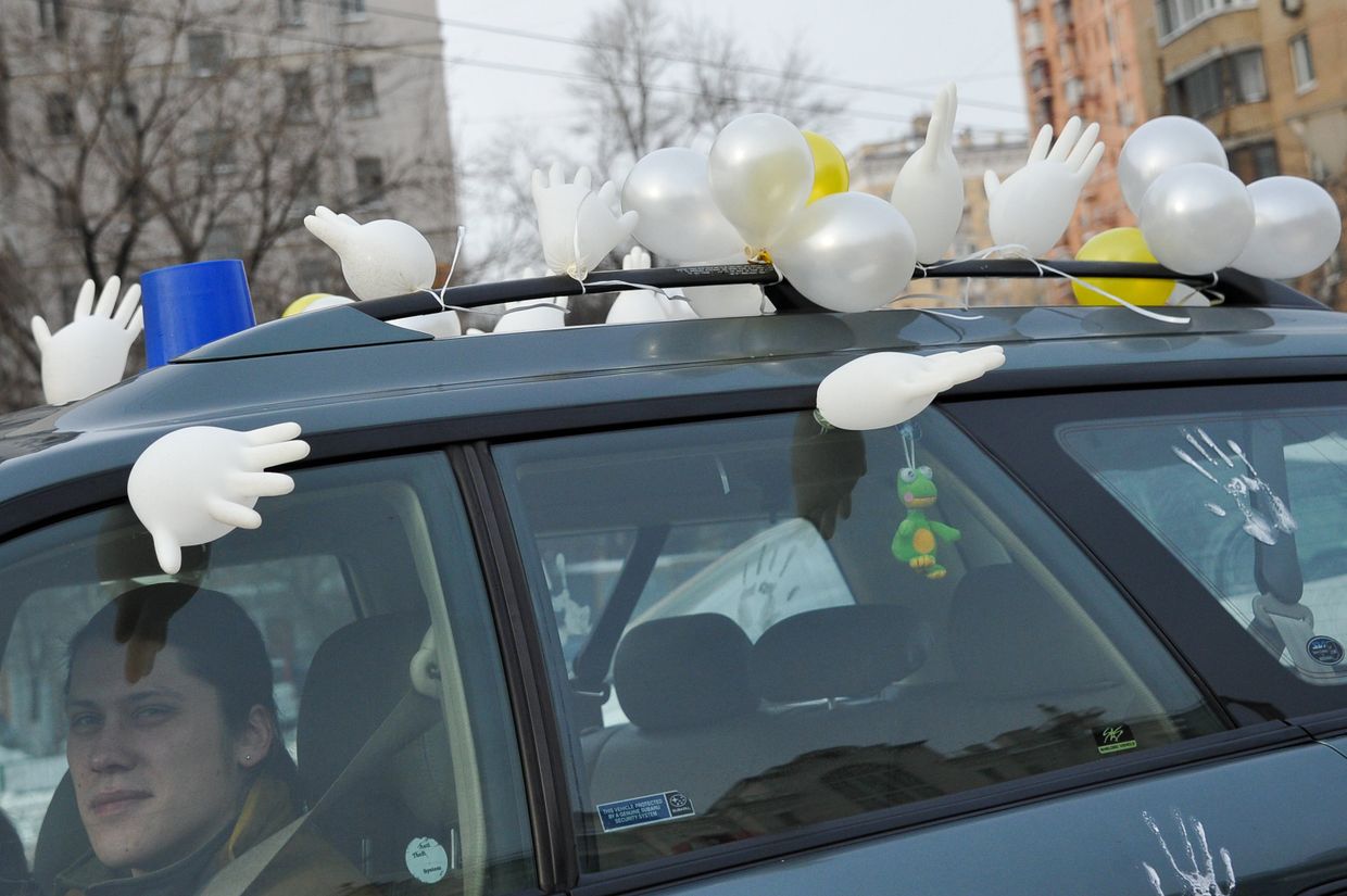 Автопробег Белая улица