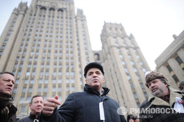 Акция Белый круг в Москве