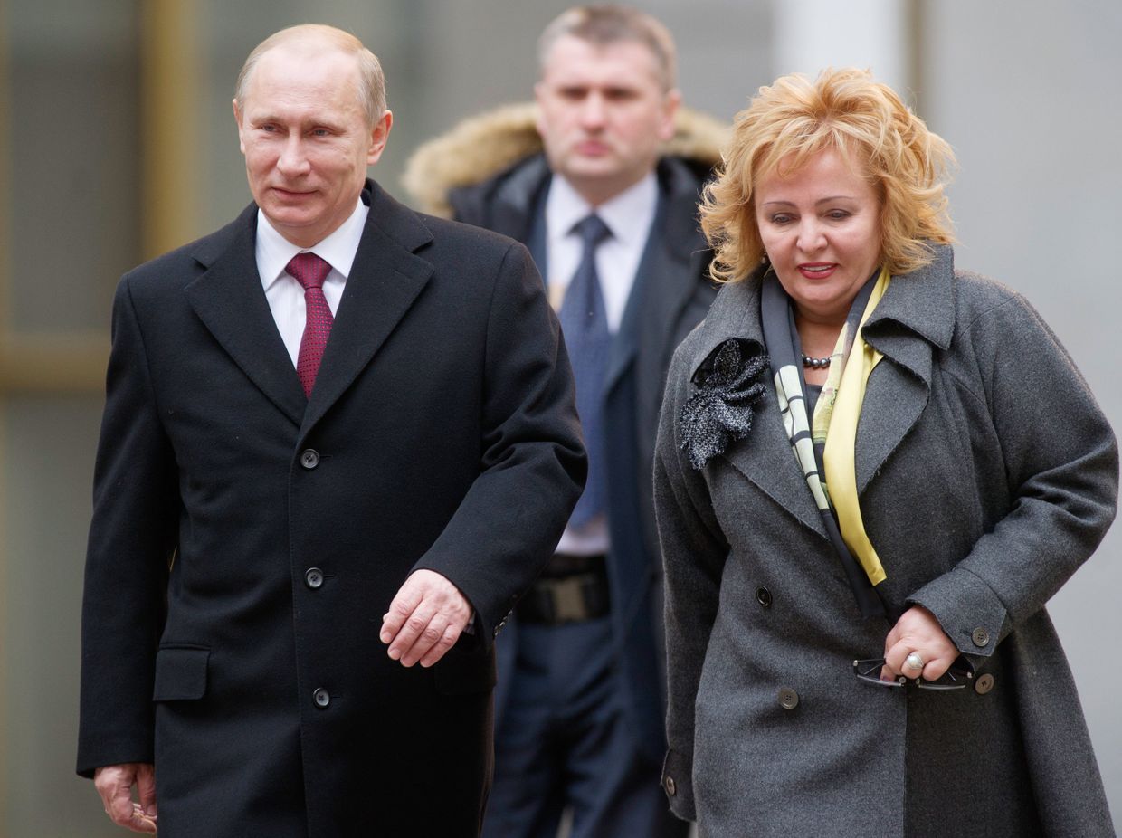 Голосование кандидата в президенты РФ Владимира Путина