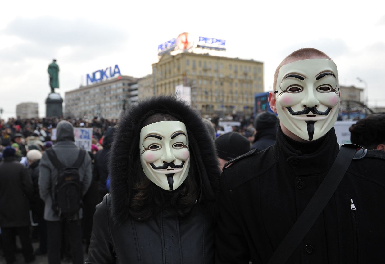 Митинг За честные выборы на Пушкинской площади в Москве