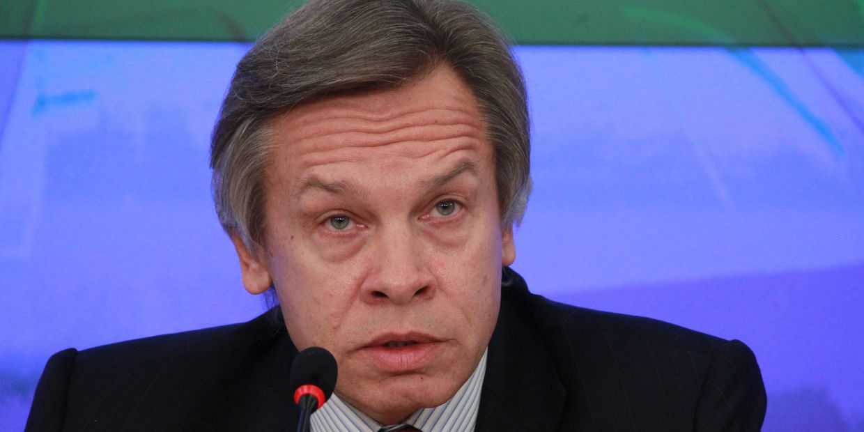 Пресс-конференция депутата Госдумы РФ Алексея Пушкова