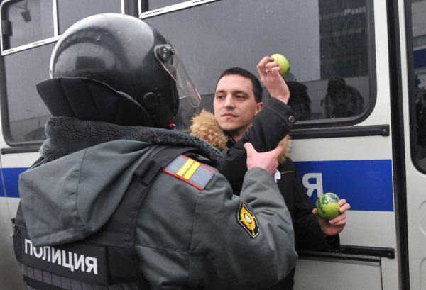Пикет у телецентра «Останкино»