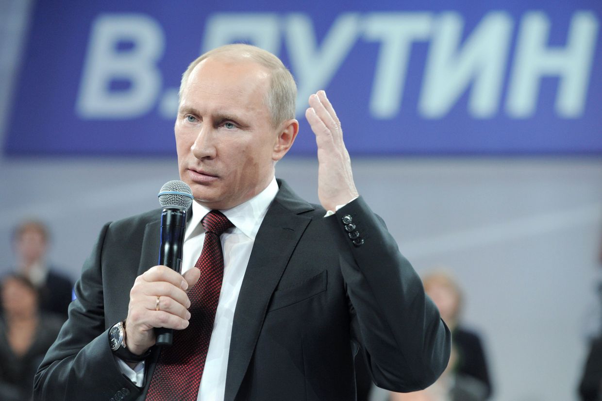 Встреча Путина с доверенными лицами, членами ОНФ и политологами